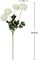 23 inch Tall Chrysanthemum Fake Mums Flowers for Decoration Rustic Flowers Artificial Chrysanthemum Flower Arrangement for Home Office Wedding Table Decor- Fake White Flowers Faux Mum 4 Pack